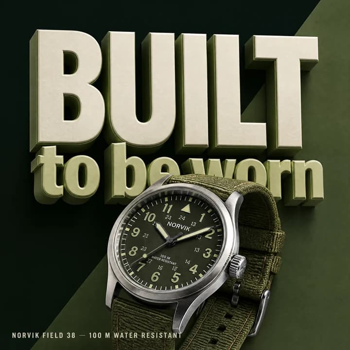 2D/3D Fusion ad creative, rendered on a shop product.